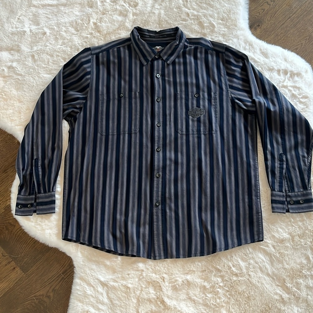 Harley-Davidson Men’s Long Sleeve Dress Shirt